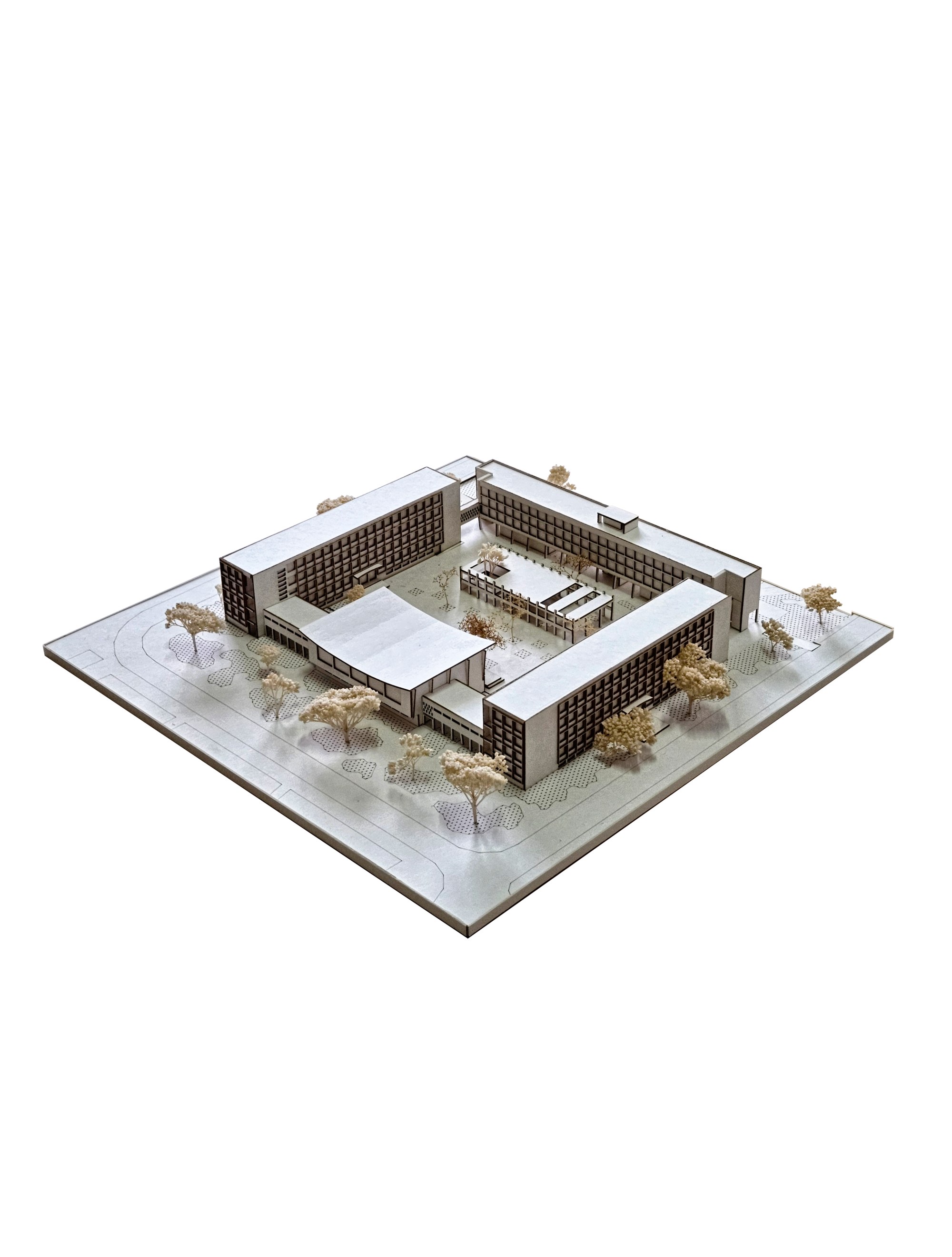 Gymnázium Metodova, Bratislava — fyzický model